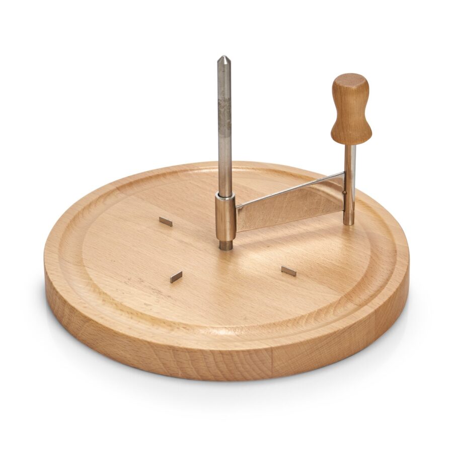 Käseschneide-Set, Buche/Edelstahl – Ansicht 3