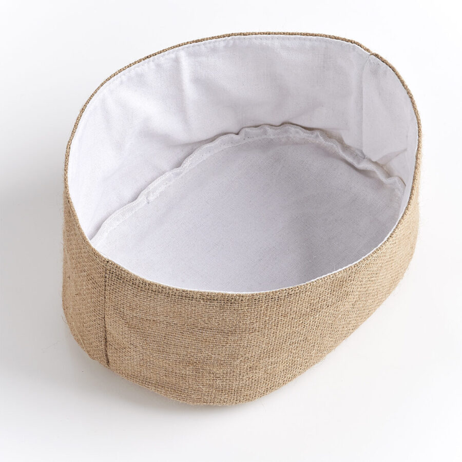 Brotbeutel, Jute/Baumwolle – Ansicht 2