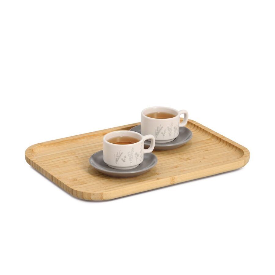 Serviertablett, Bambus – Ansicht 3