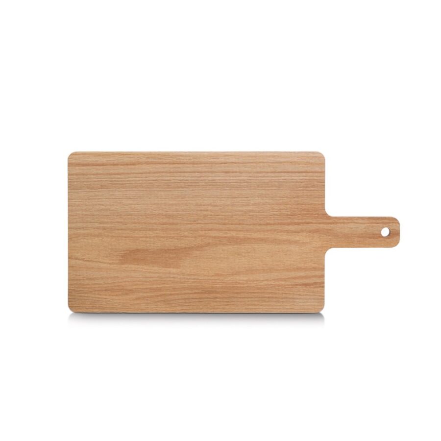 Schneide-/Servierbrett mit Griff, Eiche – Ansicht 4