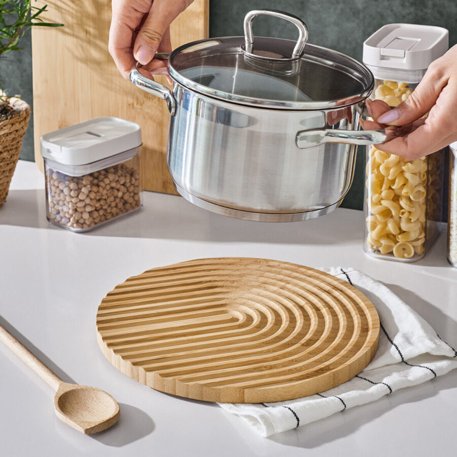 Topfuntersetzer, Bambus – Lifestyle 2