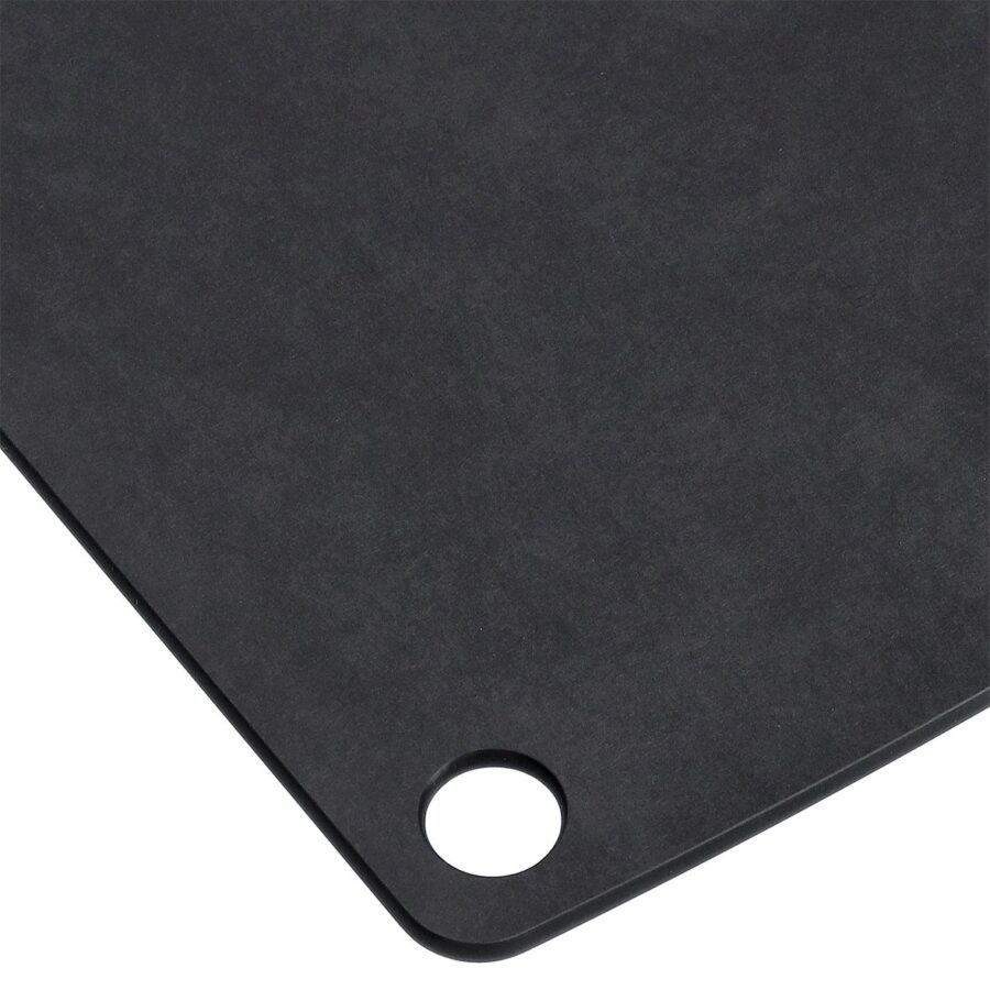 Schneidebrett "Eco", Holzfaserlaminat, schwarz – Ansicht 5