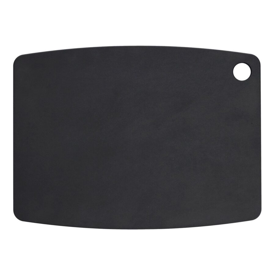 Schneidebrett "Eco", Holzfaserlaminat, schwarz – Ansicht 2