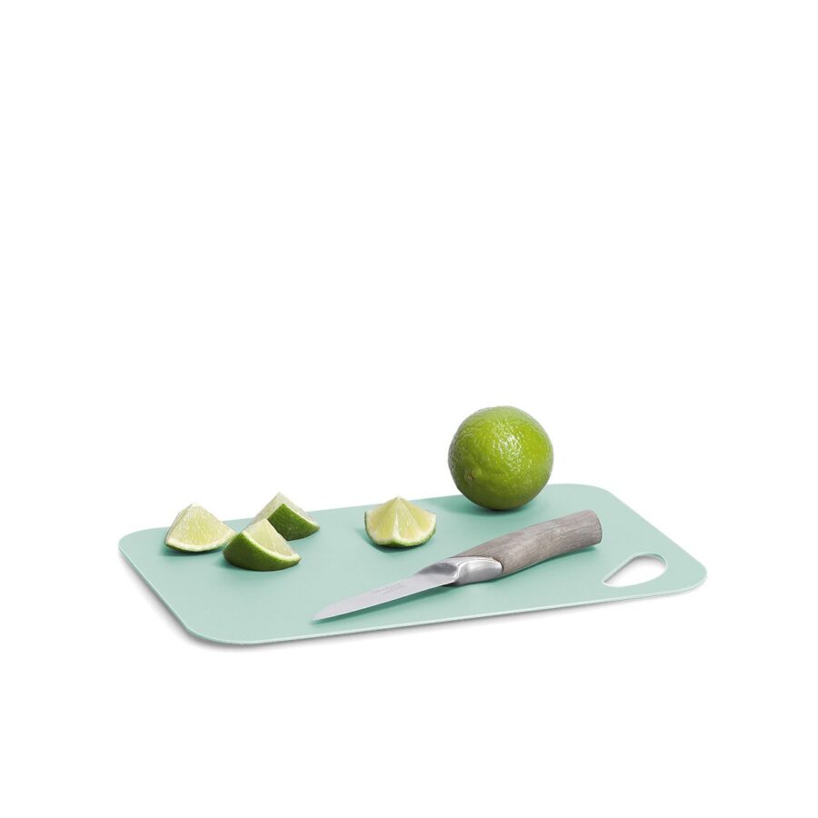Schneidematten-Set, 2-tlg. Kunststoff, limone/mint – Ansicht 4