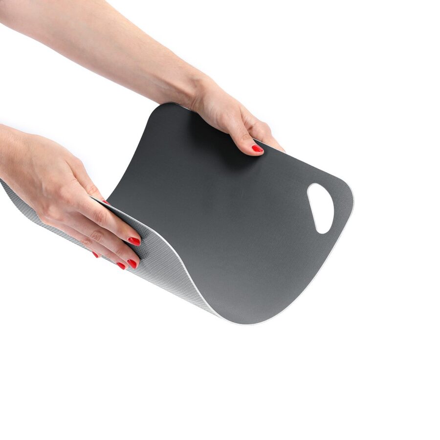 Schneidematten-Set, 2-tlg. Kunststoff, anthrazit/ – Ansicht 7