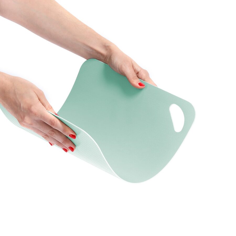 Schneidematten-Set, 2-tlg. Kunststoff, limone/mint – Ansicht 7