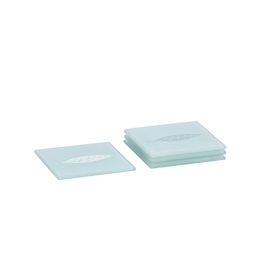 Glasuntersetzer-Set, 4-tlg., Glas