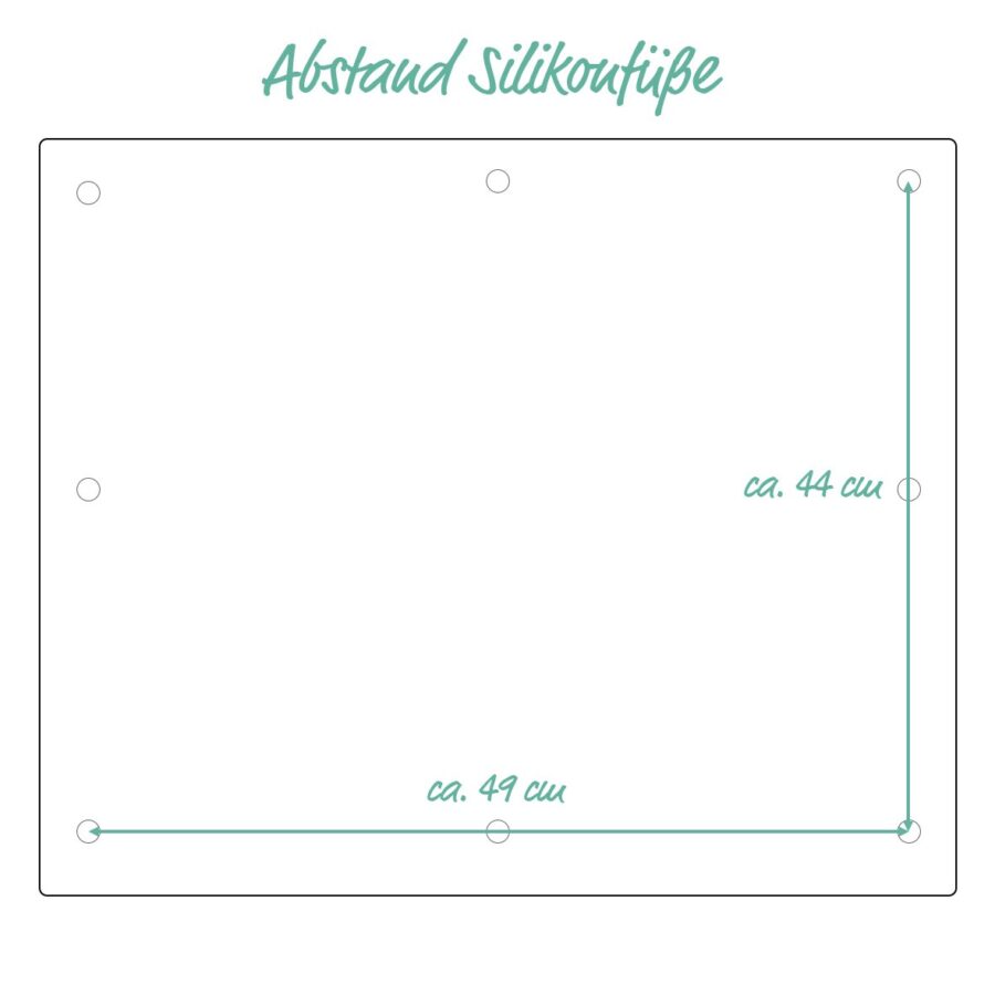 Herdblende-/Abdeckplatte "Chili", Glas, anthrazit – Ansicht 5