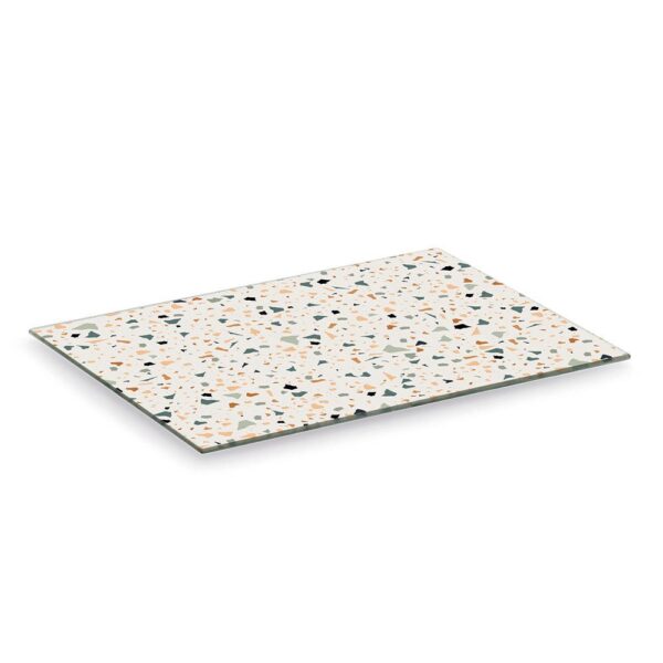 Glasschneideplatte "Terrazzo"