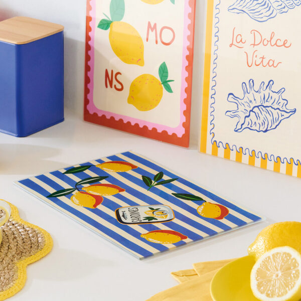 Glasschneideplatte "Italia" – Lifestyle 1