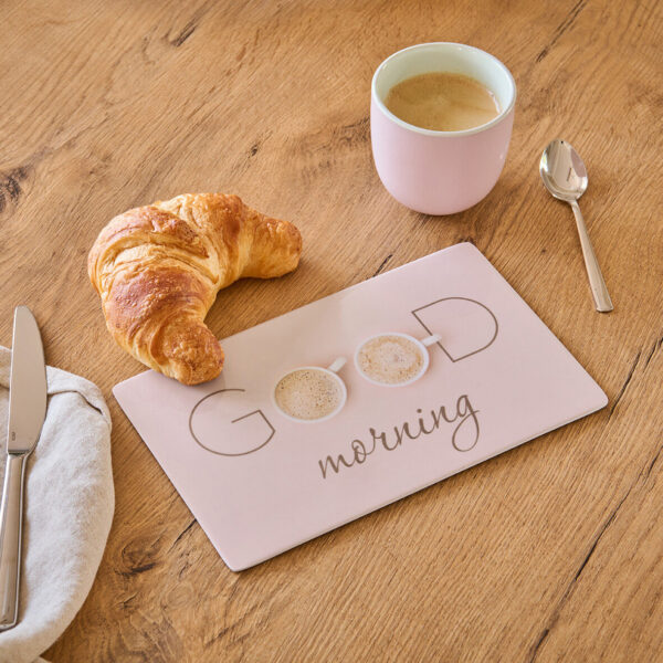 Frühstücksbrettchen "Good morning", Melamin – Lifestyle 1