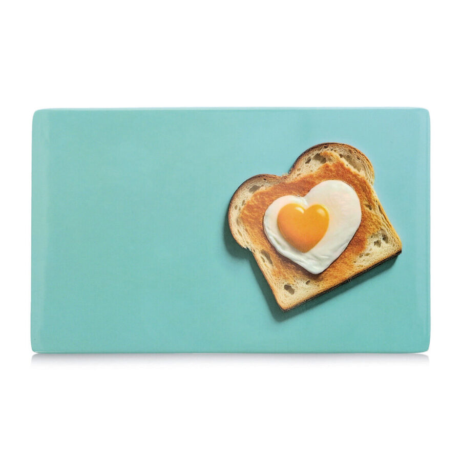 Frühstücksbrettchen "Happy Toast", Melamin – Ansicht 2