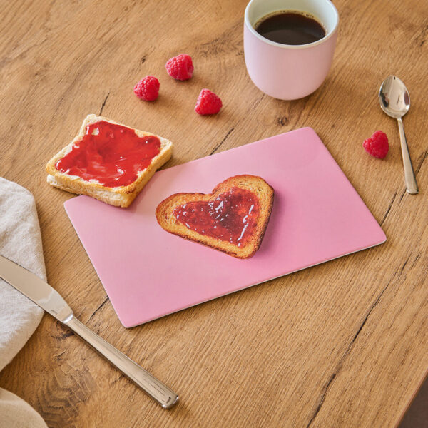 Frühstücksbrettchen "Heart", Melamin – Lifestyle 1