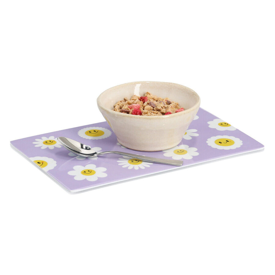 Frühstücksbrettchen "Happy Flowers", Melamin – Ansicht 4