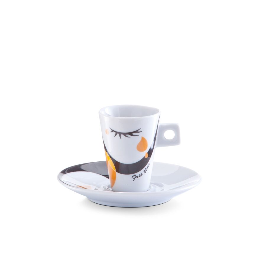 Espresso-Set "Faces", 12-tlg., Porzellan – Ansicht 6