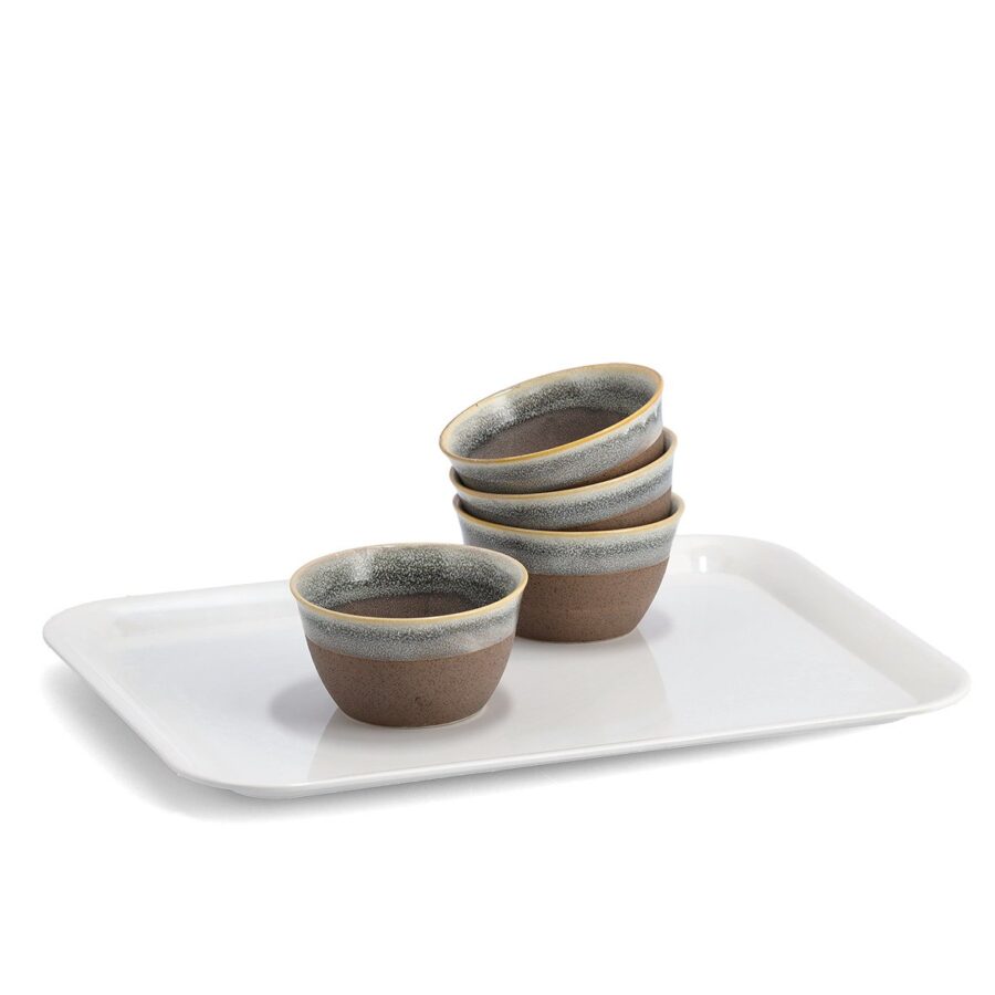 Melamintablett, weiß – Ansicht 2