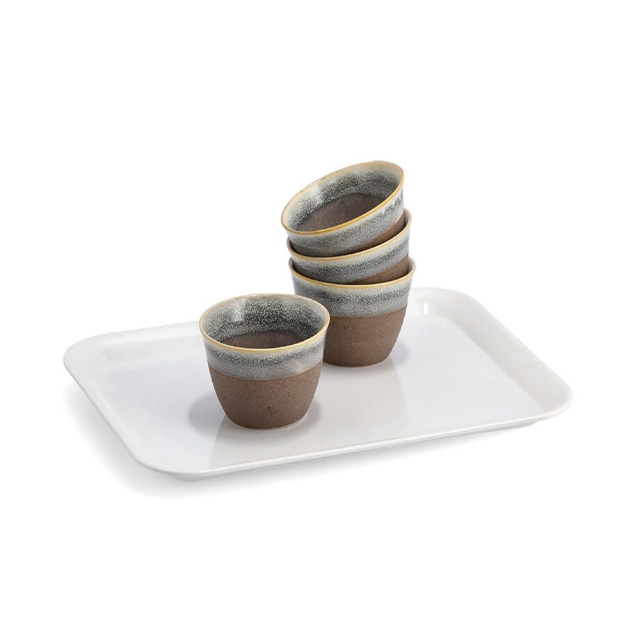 Melamintablett, weiß – Ansicht 3