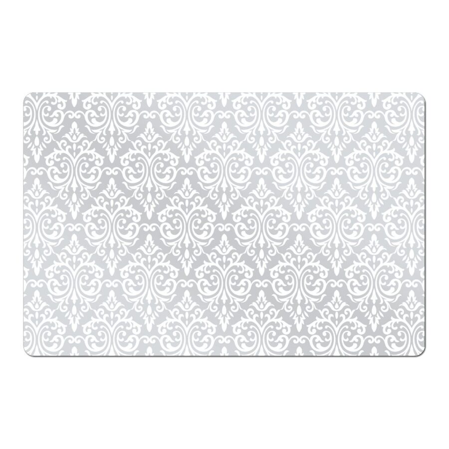 Platzset "Vintage", Kunststoff, weiß