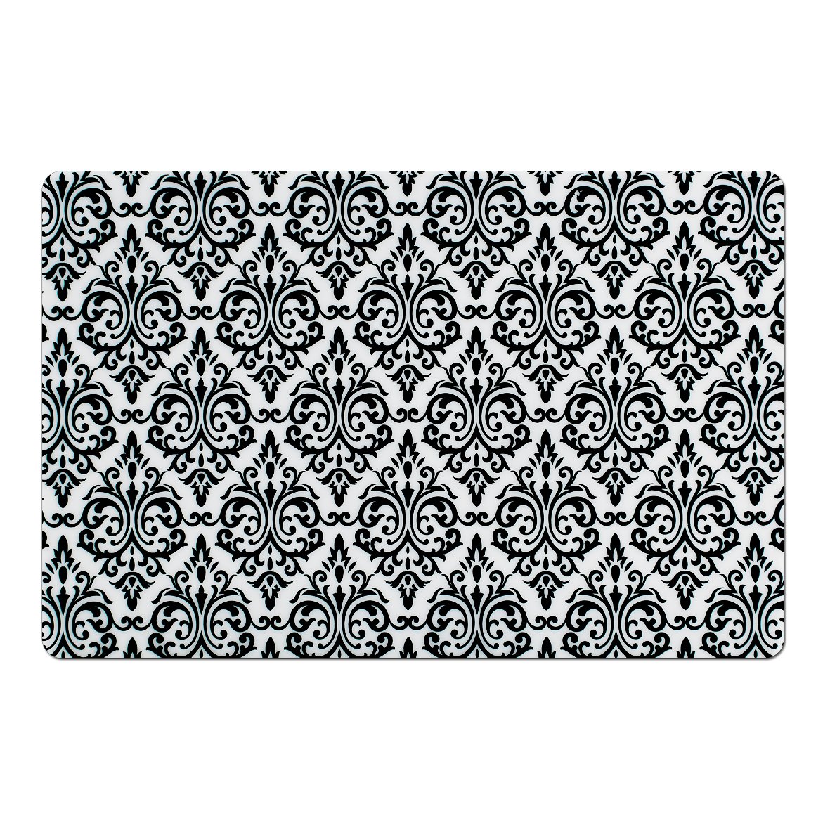 Platzset "Vintage", Kunststoff, schwarz