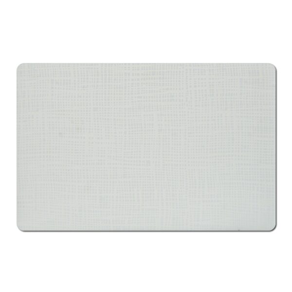 Platzset "Abstrakt", Kunststoff, weiß