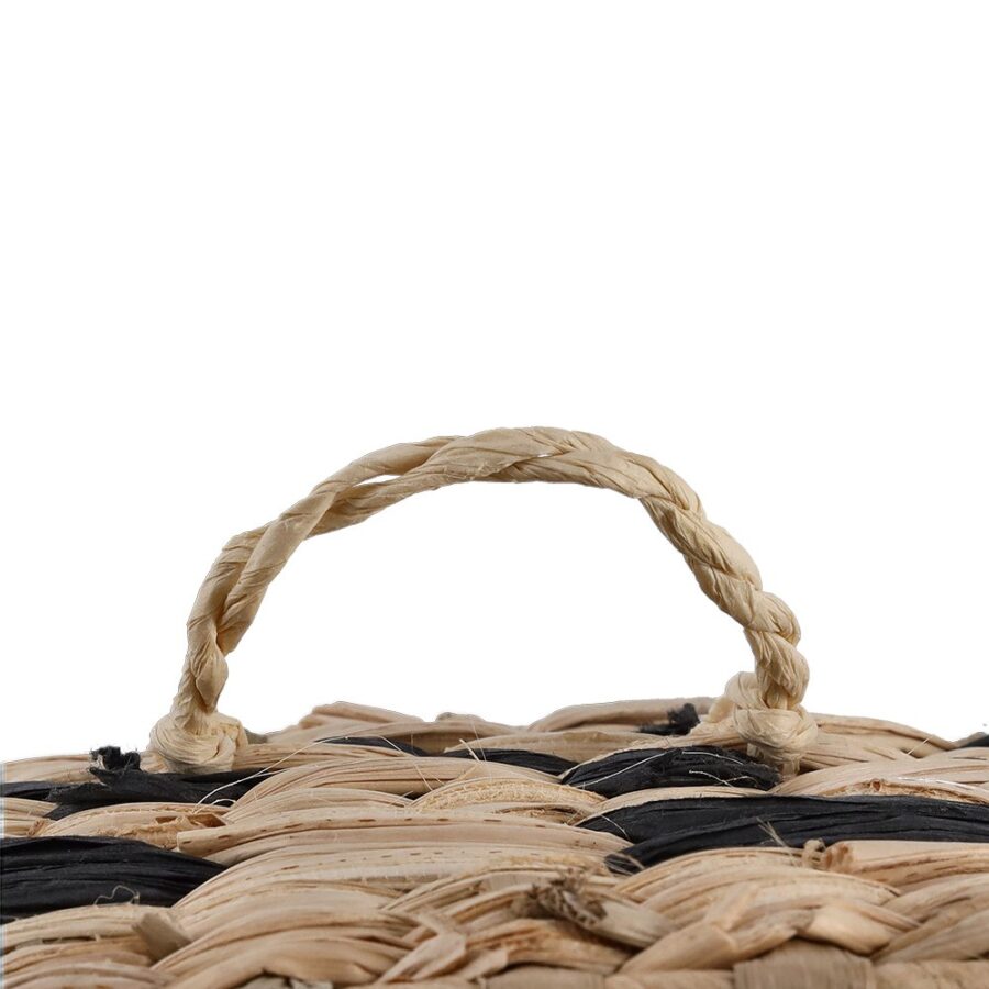 Dekoteller, Papier-/Rohrkolbengeflecht, – Ansicht 5