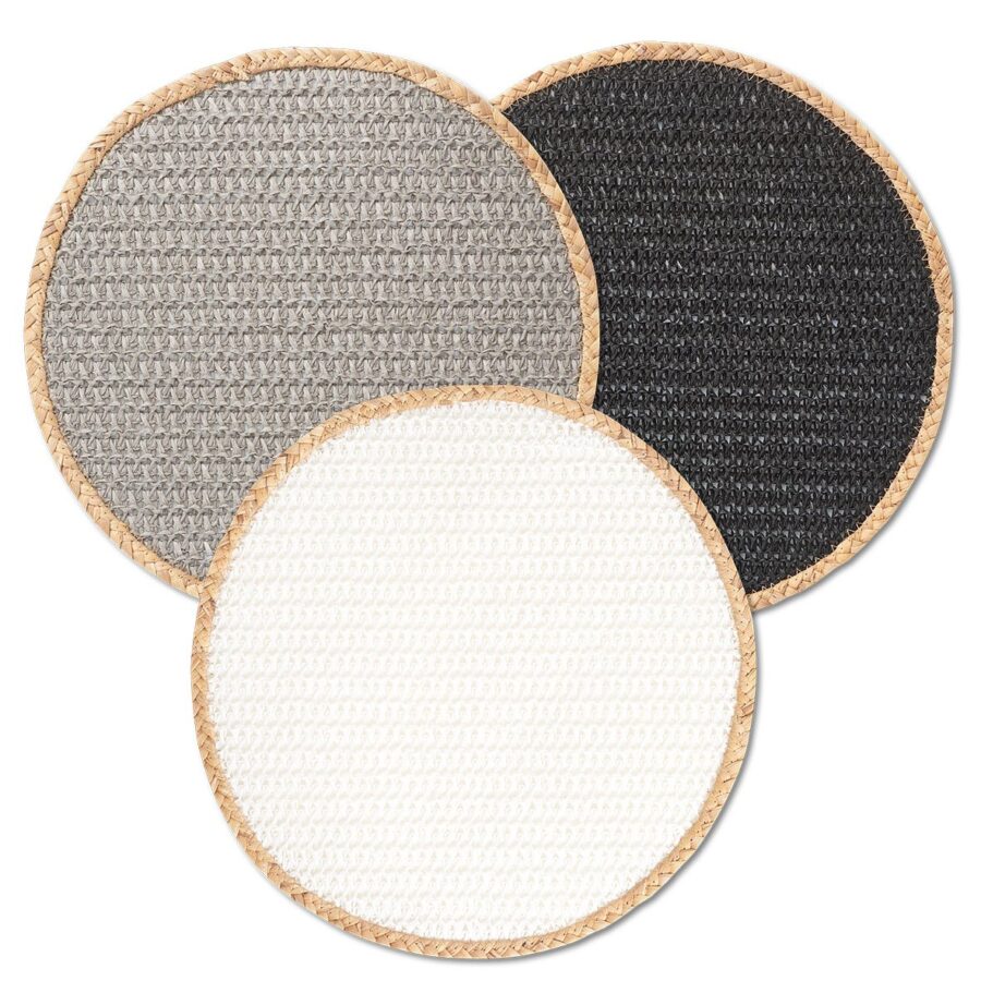 Platzset "Nature", Papier-Mix, schwarz – Ansicht 2