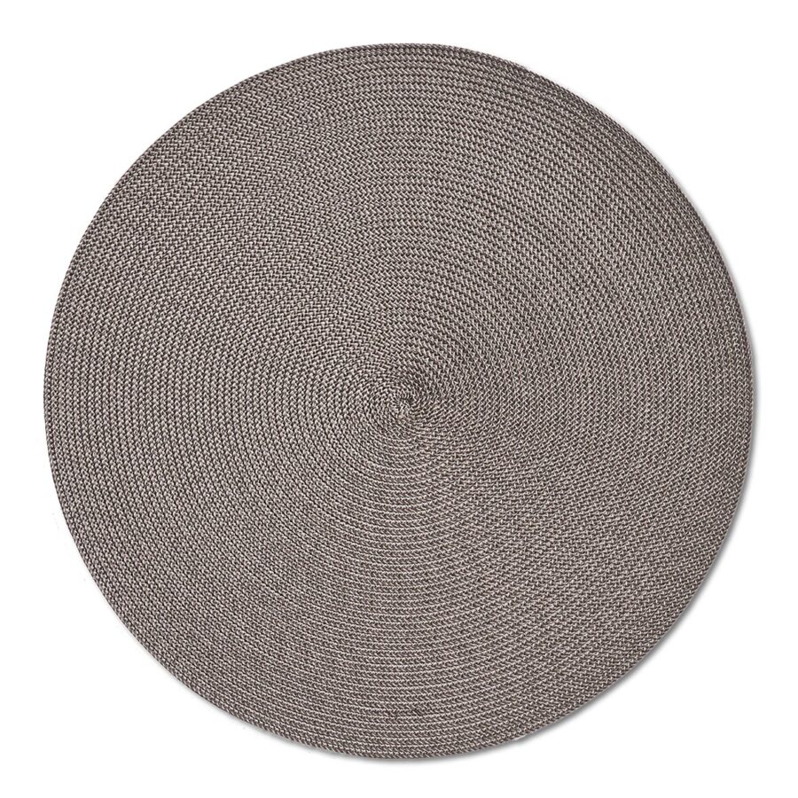 Platzset "Twist", Kunststoff, mocca