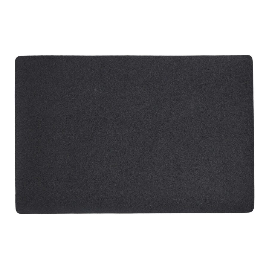 Platzset, Kunstleder, schwarz