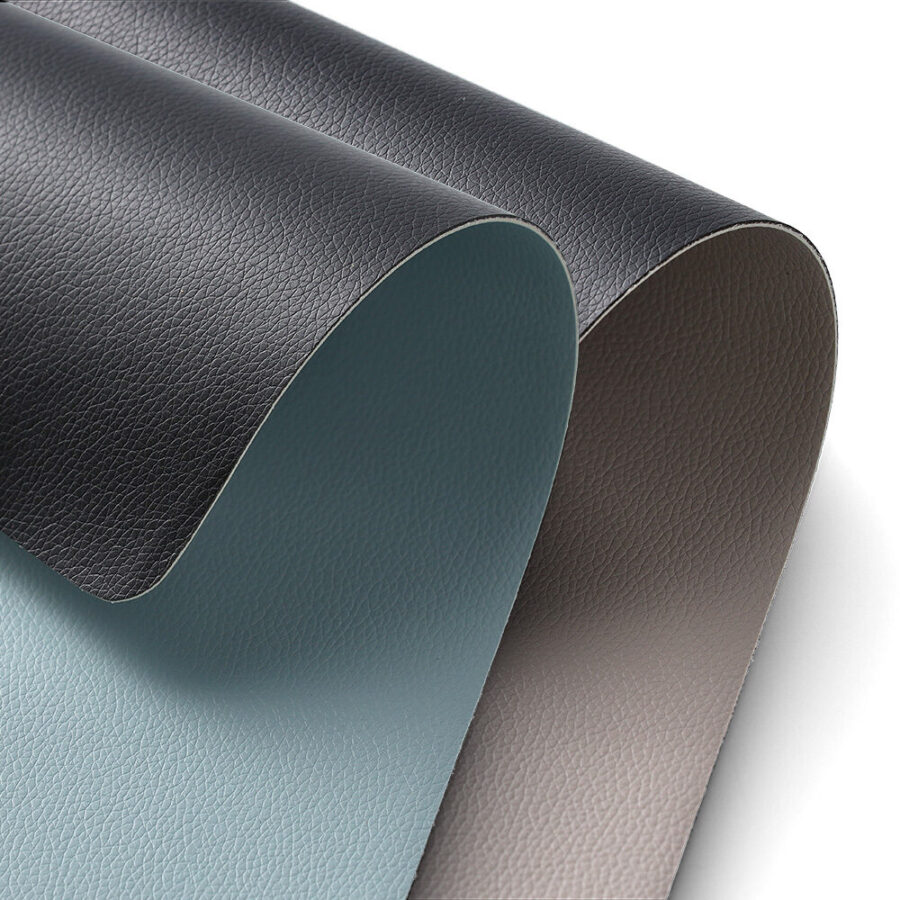 Platzset "two tone", Kunstleder, mint/schwarz – Ansicht 7