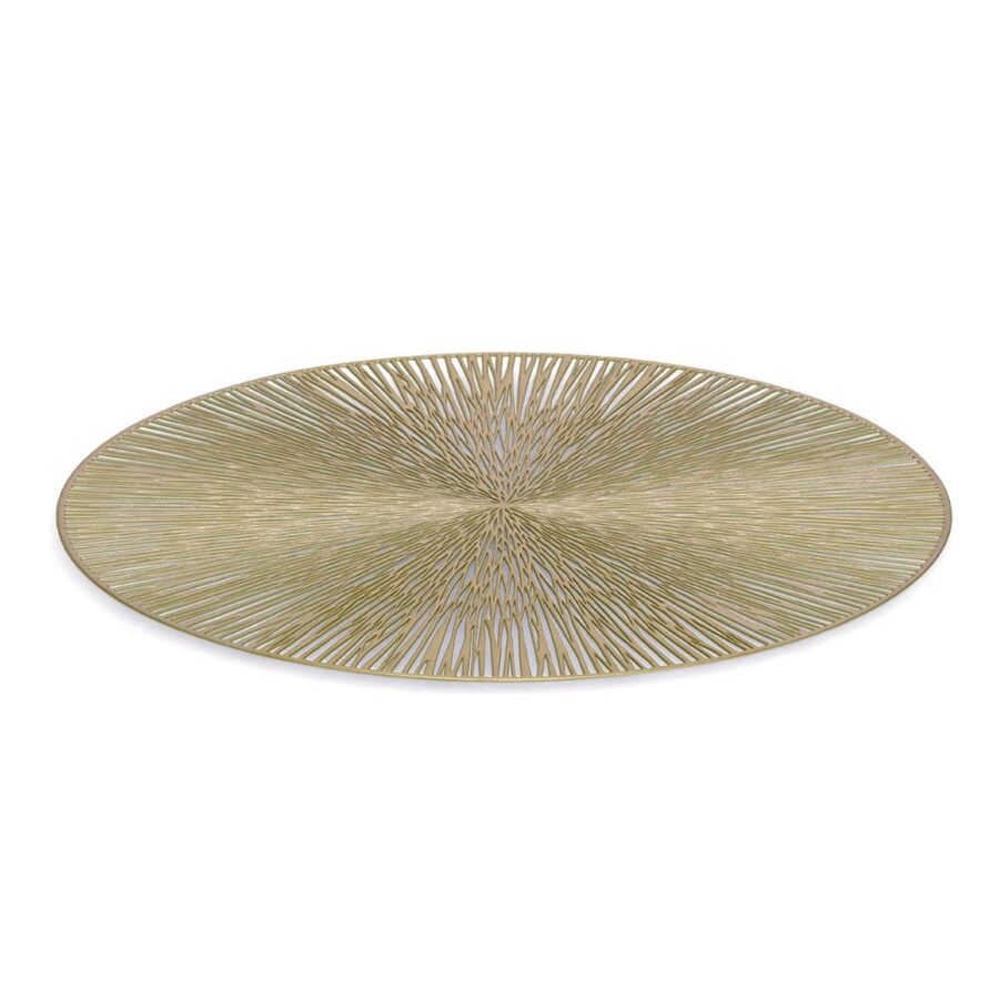 Platzset, Kunststoff, gold – Ansicht 3