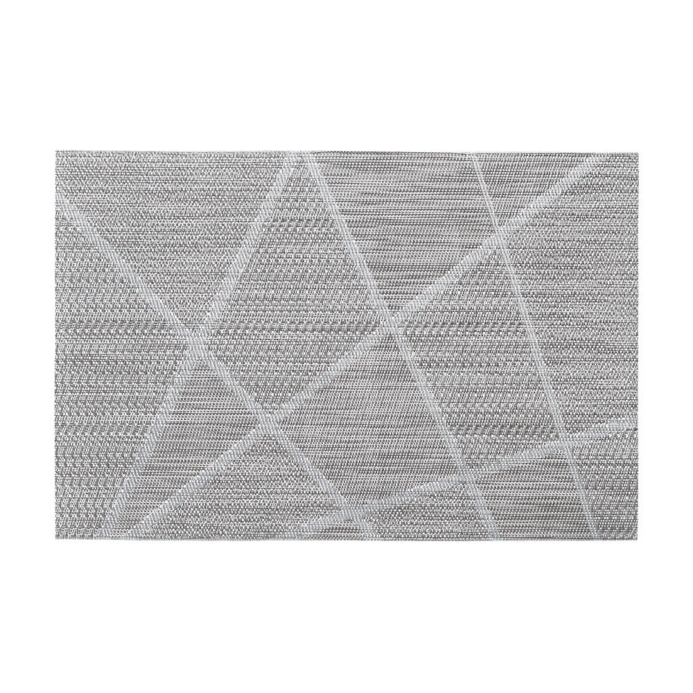 Platzset, Kunststoff, grau