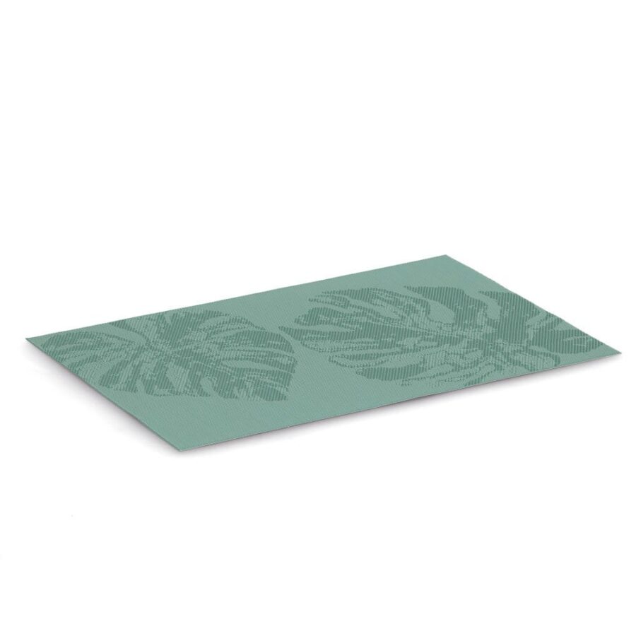 Platzset "Monstera Blatt", Kunststoff, grün – Ansicht 2