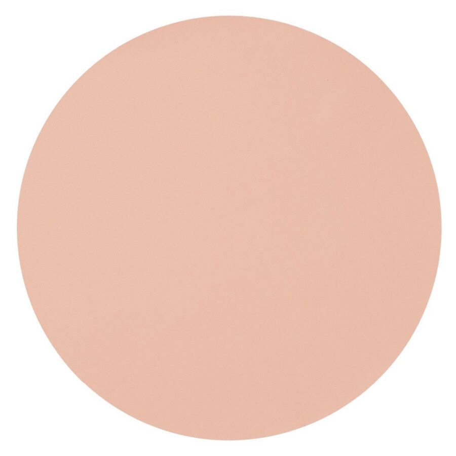 Platzset, Kunstleder, rosé