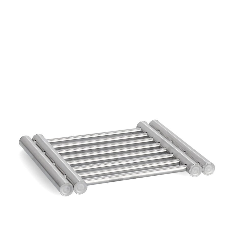 Topfuntersetzer, ausziehbar, Edelstahl – Ansicht 3