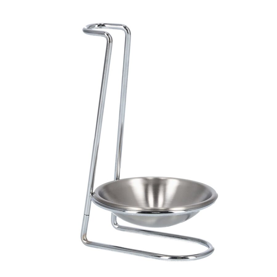 Kochlöffelhalter, Metall verchromt/Edelstahl – Ansicht 3