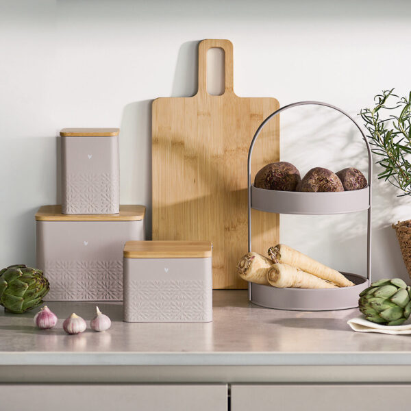 Etagere, Metall, greige – Lifestyle 1