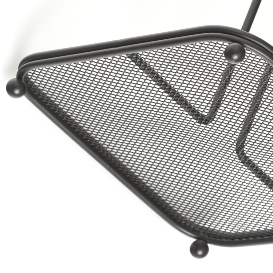 Küchenrollenhalter, Metall, schwarz – Ansicht 4