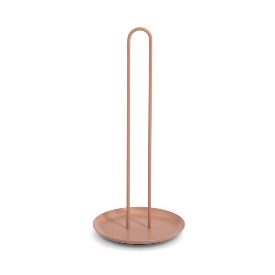 Küchenrollenhalter, Metall, mocca