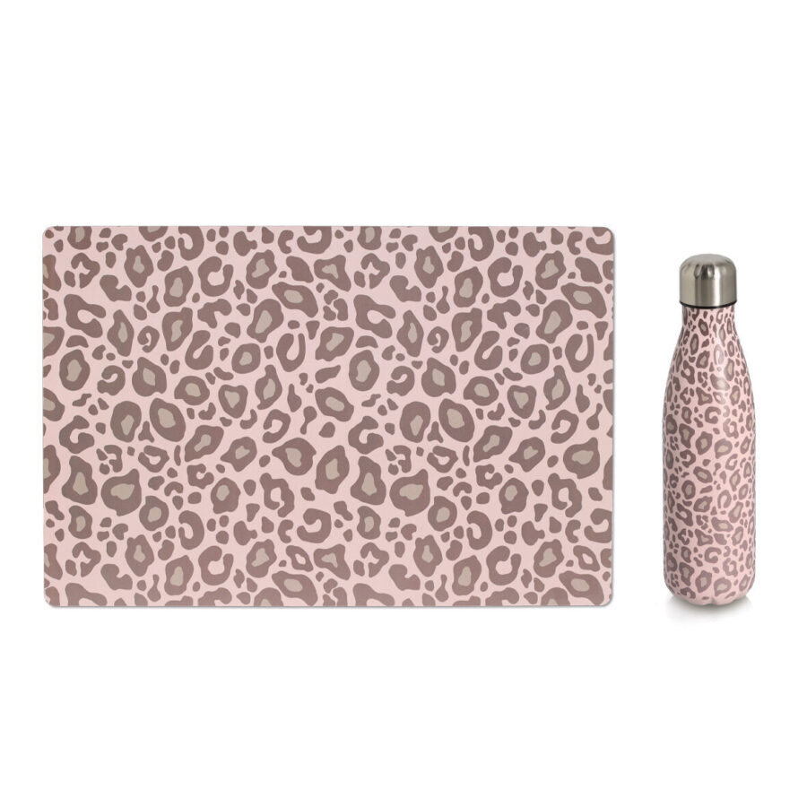 Trinkflasche "Leo", 500 ml, Edelstahl – Ansicht 3