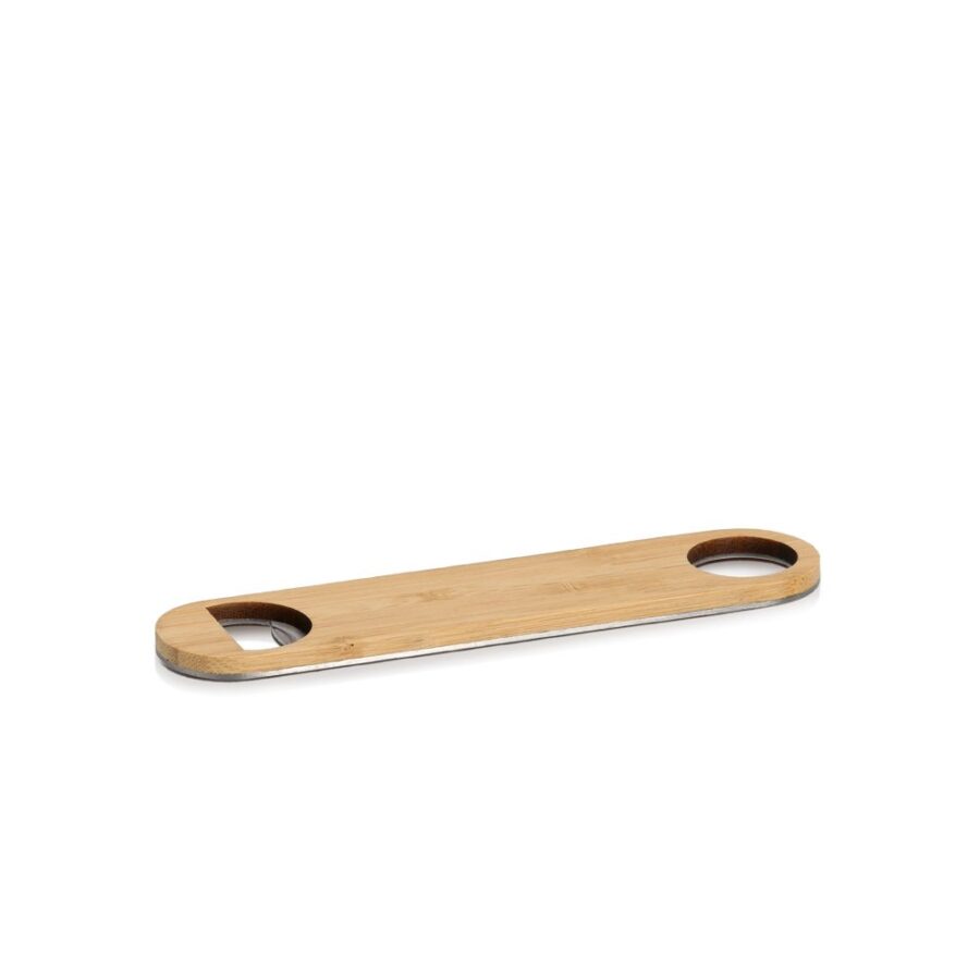 Flaschenöffner, Bambus/Edelstahl – Ansicht 2