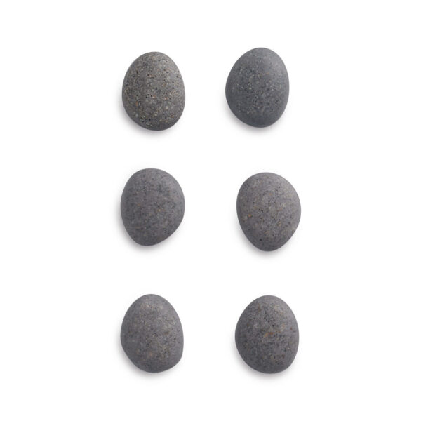 Magnet-Set "Stone", 6-tlg., Polyresin