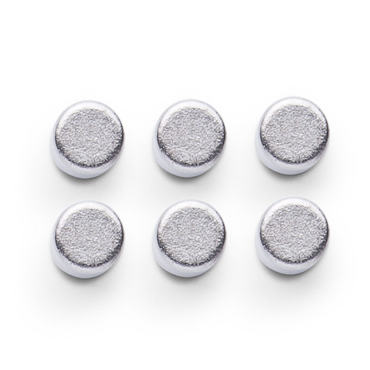 Magnet-Set, 6-tlg., extra stark, Edelstahl