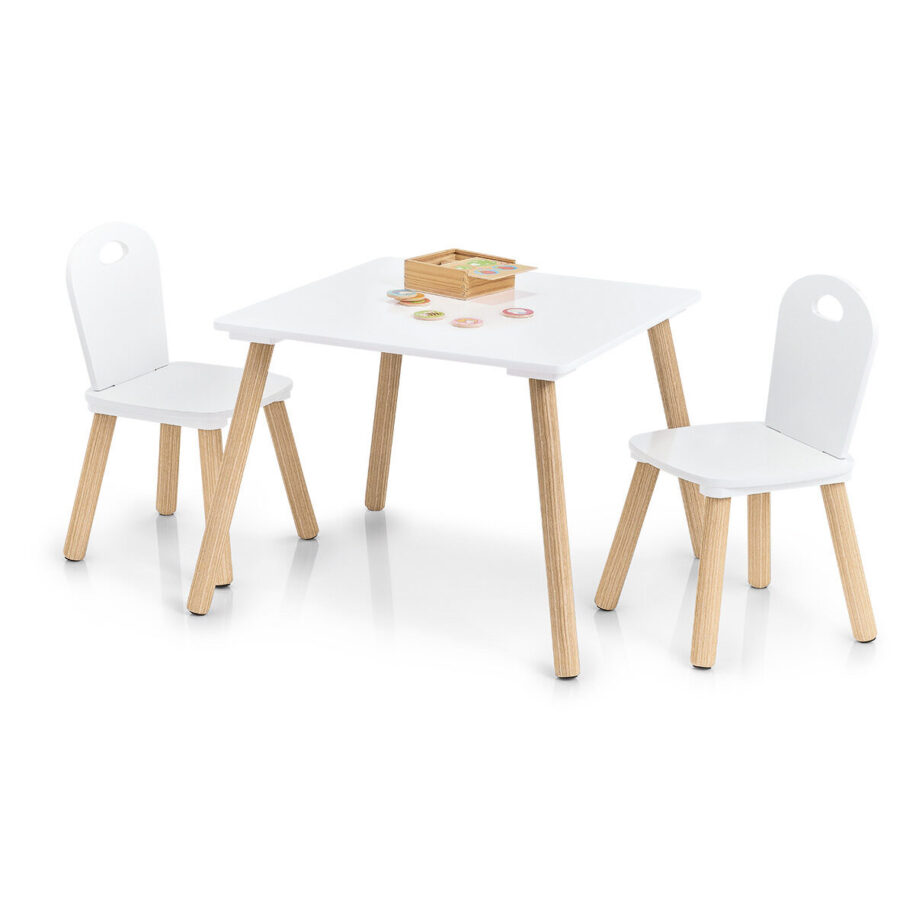 Kinder-Sitzgarnitur 'Scandi', 3-tlg., MDF/Kiefer, – Ansicht 2