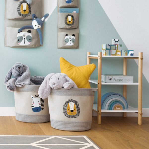 Kinder-Regal, MDF/Gummibaum, weiß – Lifestyle 1