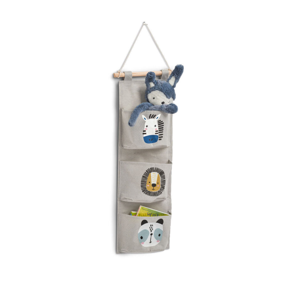 Hänge-Aufbewahrung "Animals", Baumwolle/Polyester – Ansicht 2