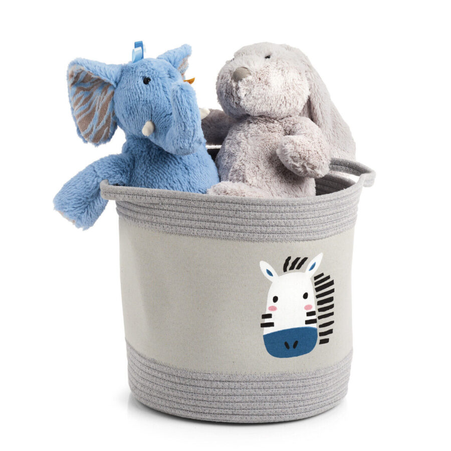 Aufbewahrungskorb "Zebra", Baumwolle/Polyester – Ansicht 2