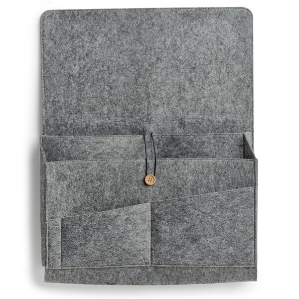 Couch-Organizer, Filz, grau