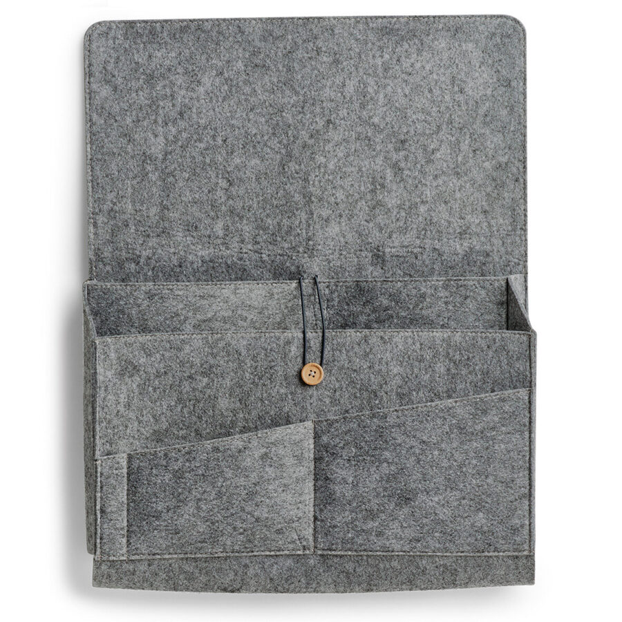 Couch-Organizer, Filz, grau