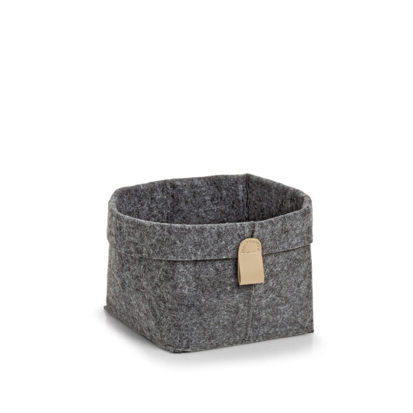 Aufbewahrungskorb, Filz, anthrazit