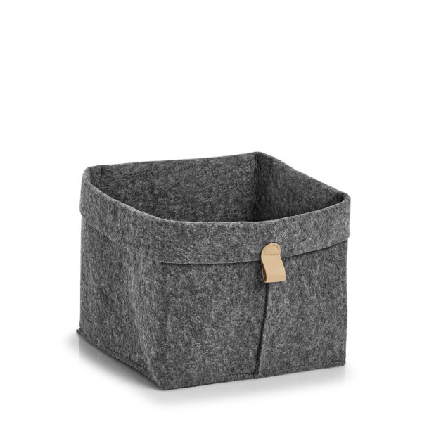 Aufbewahrungskorb, Filz, anthrazit